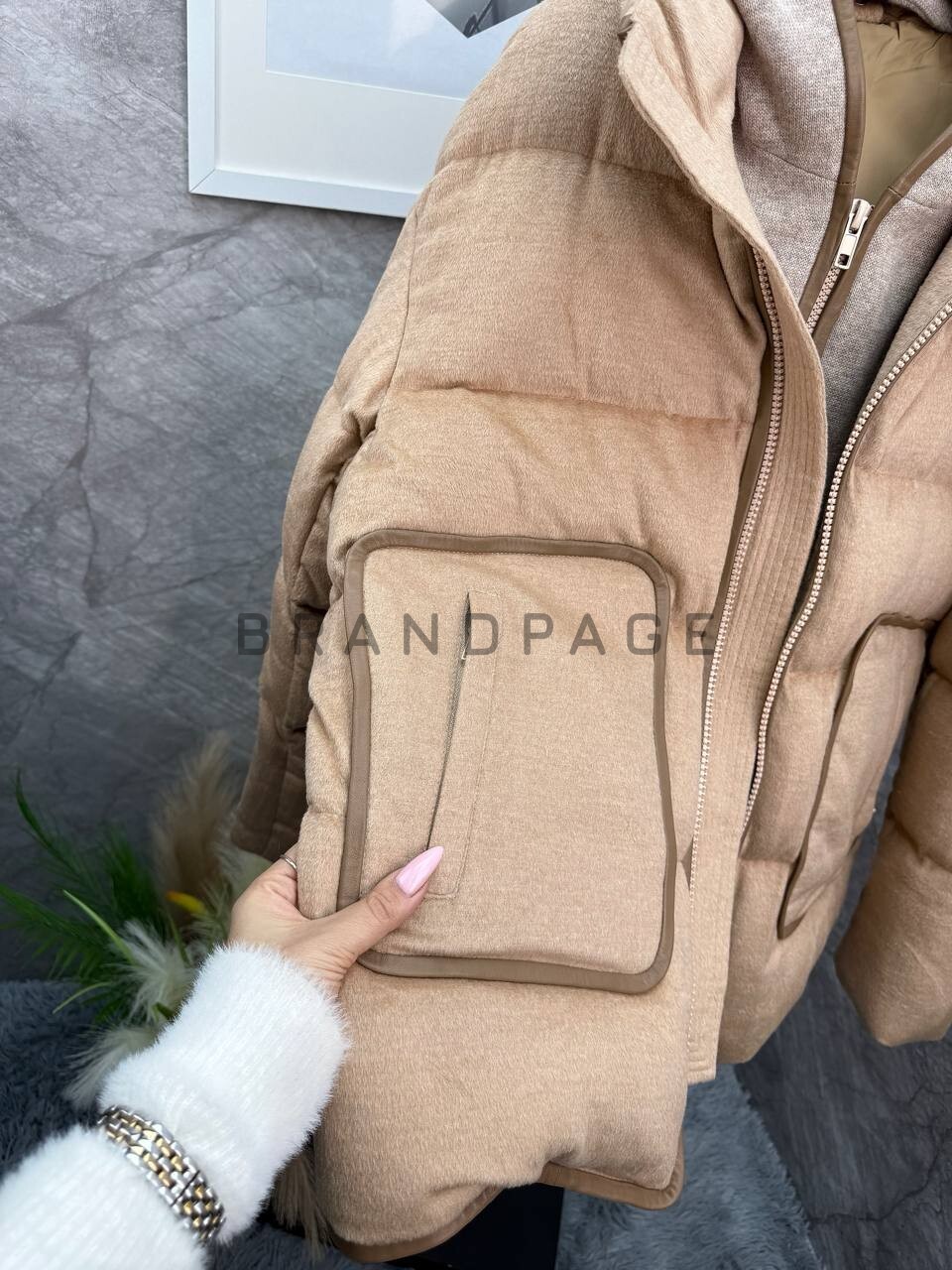 Кашемировая куртка BC BPLUX5501 Кашемировая куртка BC BPLUX5501