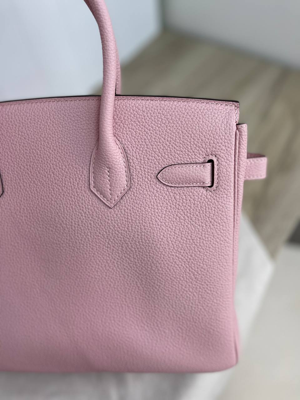 Трендовая женская сумка Birkin, Togo, 30 см Hermes BP-12675 Трендовая женская сумка Birkin, Togo, 30 см Hermes BP-12675