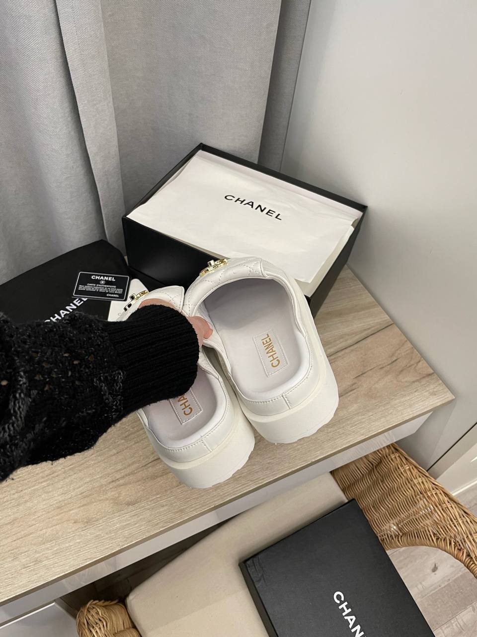 Премиум мюли Chanel BP-47474 Премиум мюли Chanel BP-47474