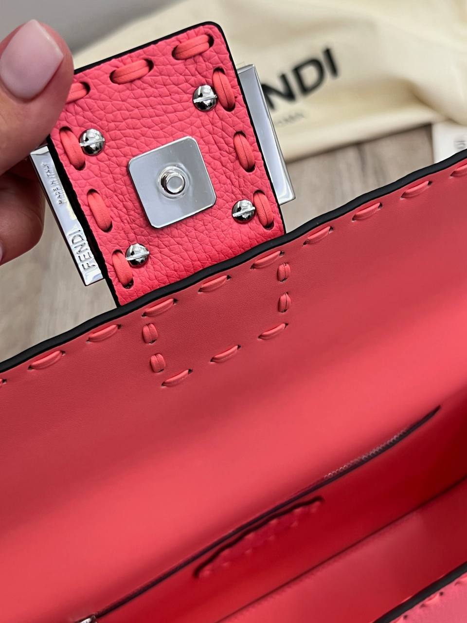 Коллекционная сумка женская Fendi BP-52742 Коллекционная сумка женская Fendi BP-52742