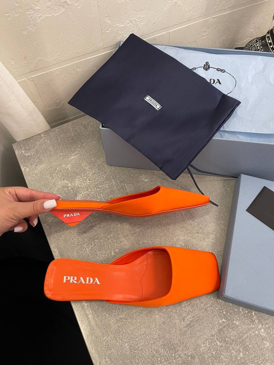 Коллекционные мюли Prada BP-50681 Коллекционные мюли Prada BP-50681