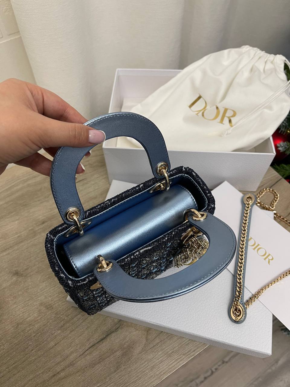 Женская сумка коллекционная Christian Dior BP-44358 Женская сумка коллекционная Christian Dior BP-44358