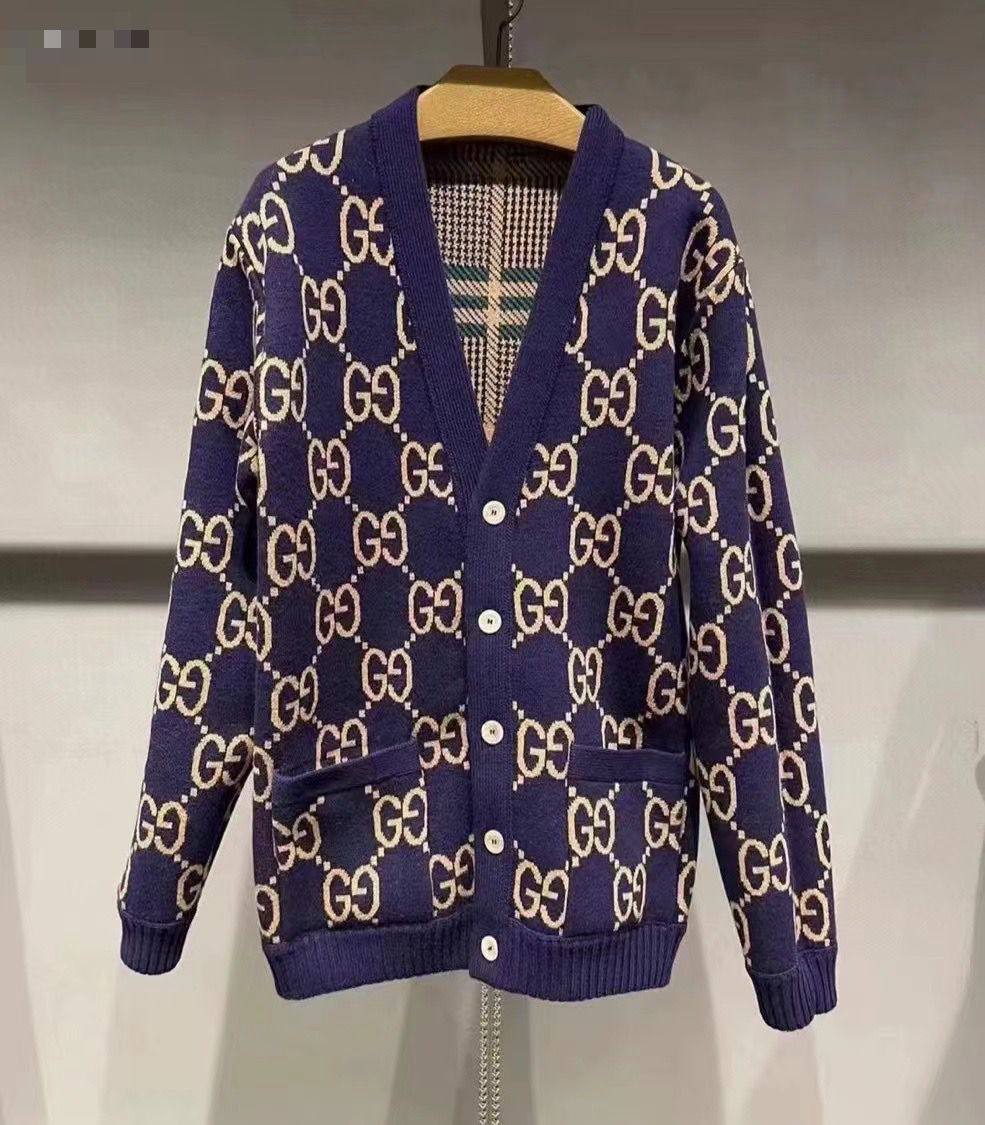 Двухсторонний кардиган Gucci люкс BP-21170 Двухсторонний кардиган Gucci люкс BP-21170