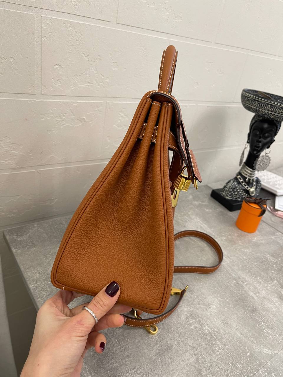 Коллекционная женская сумка Kelly 35, Togo кожа, Hermes BP-43160 Коллекционная женская сумка Kelly 35, Togo кожа, Hermes BP-43160