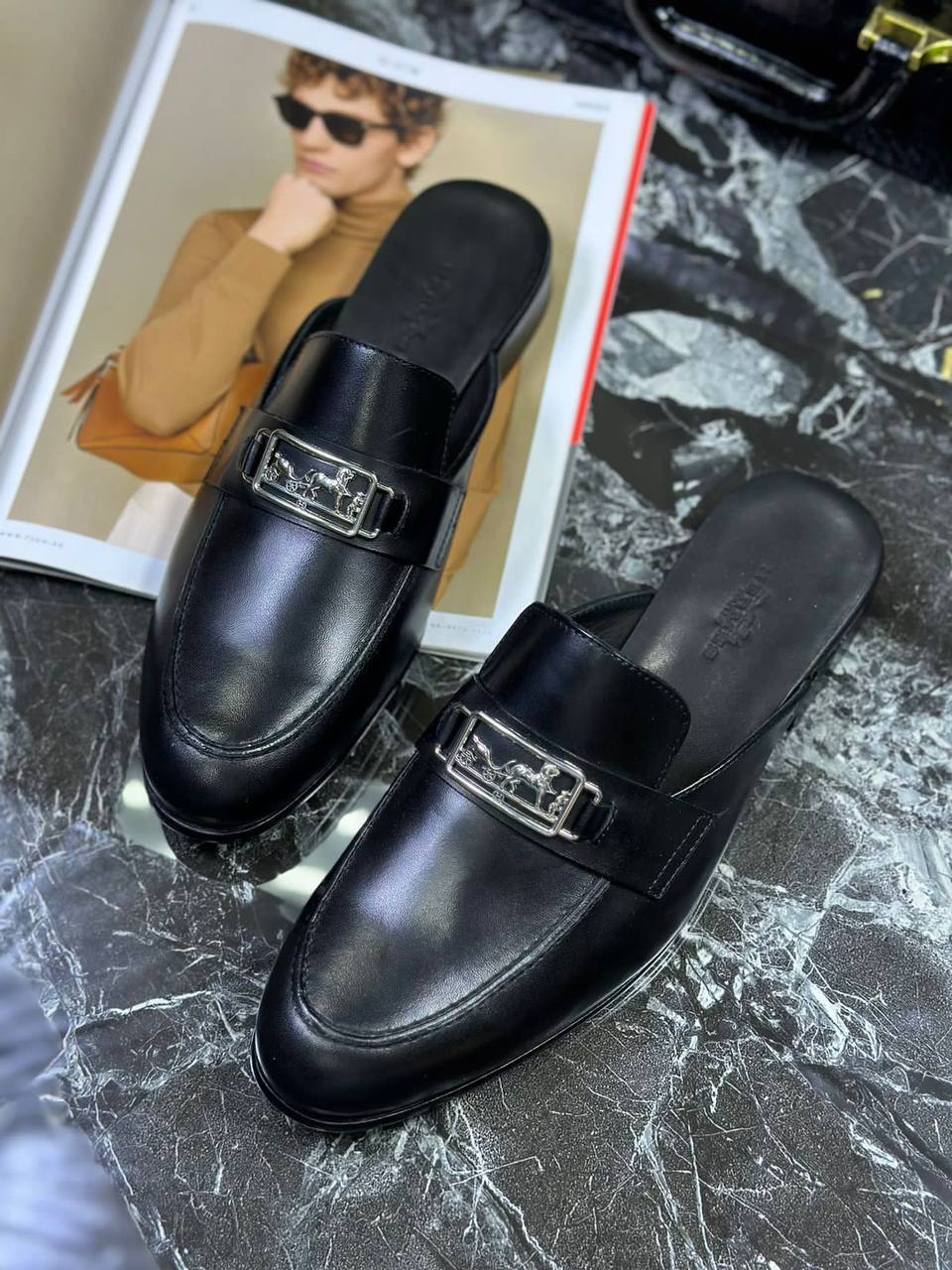 Элитные мюли Hermes BP-35939 Элитные мюли Hermes BP-35939