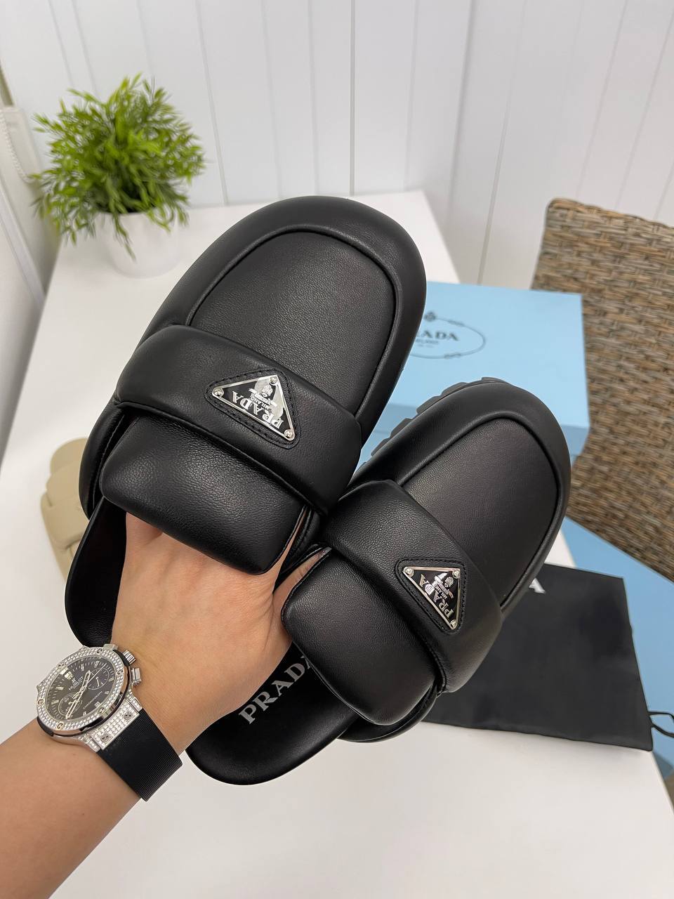 Коллекционные мюли Prada BP-30982 Коллекционные мюли Prada BP-30982