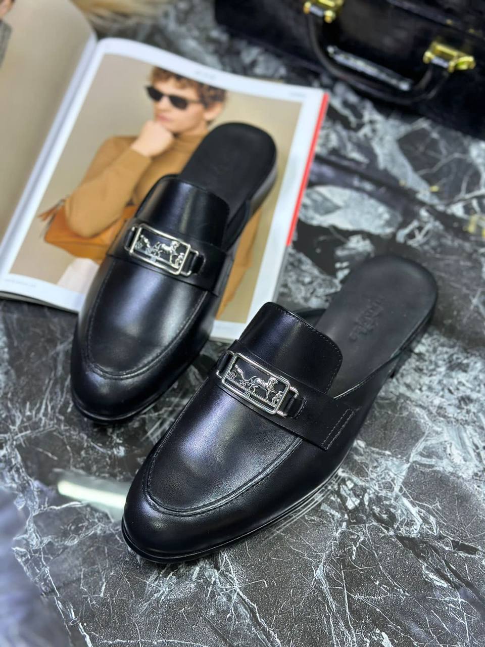 Элитные мюли Hermes BP-35939 Элитные мюли Hermes BP-35939