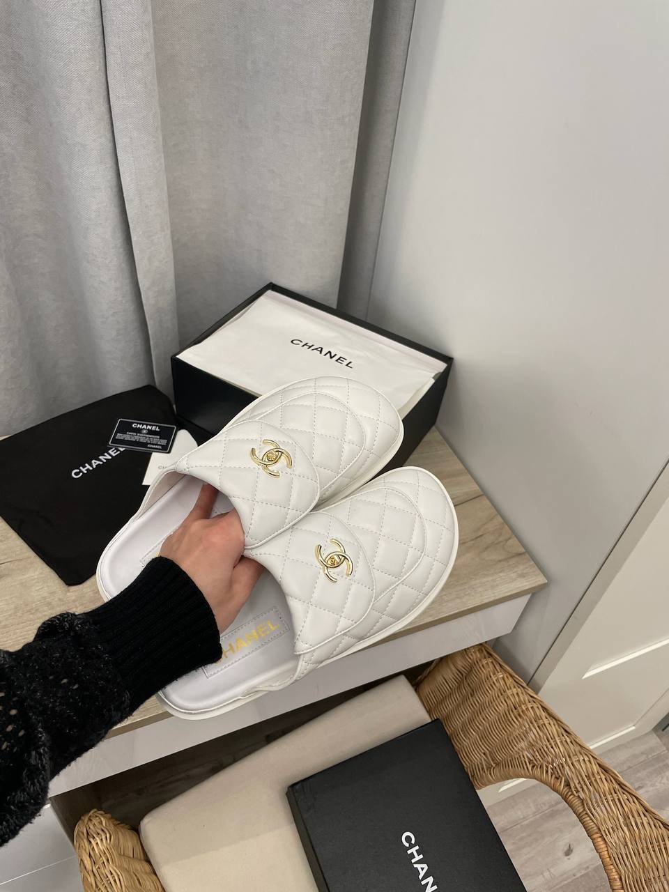 Премиум мюли Chanel BP-47474 Премиум мюли Chanel BP-47474