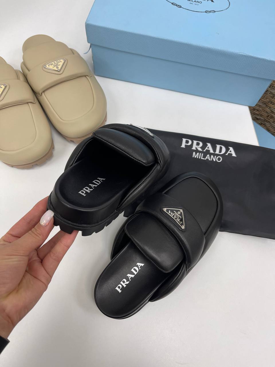 Коллекционные мюли Prada BP-30982 Коллекционные мюли Prada BP-30982