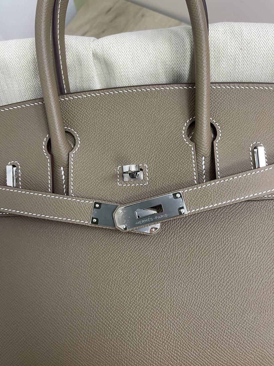 Трендовая сумка женская Hermes Birkin, 30 epsom BP-28290 Трендовая сумка женская Hermes Birkin, 30 epsom BP-28290