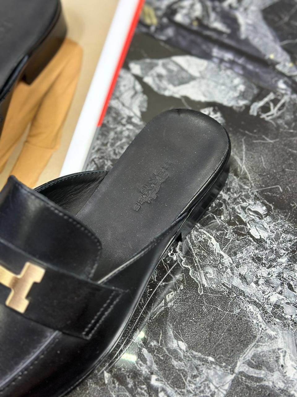 Мюли люксовые Hermes BP-35938 Мюли люксовые Hermes BP-35938