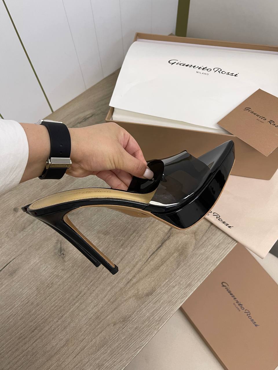 Трендовые мюли Gianvito Rossi BP-34767 Трендовые мюли Gianvito Rossi BP-34767