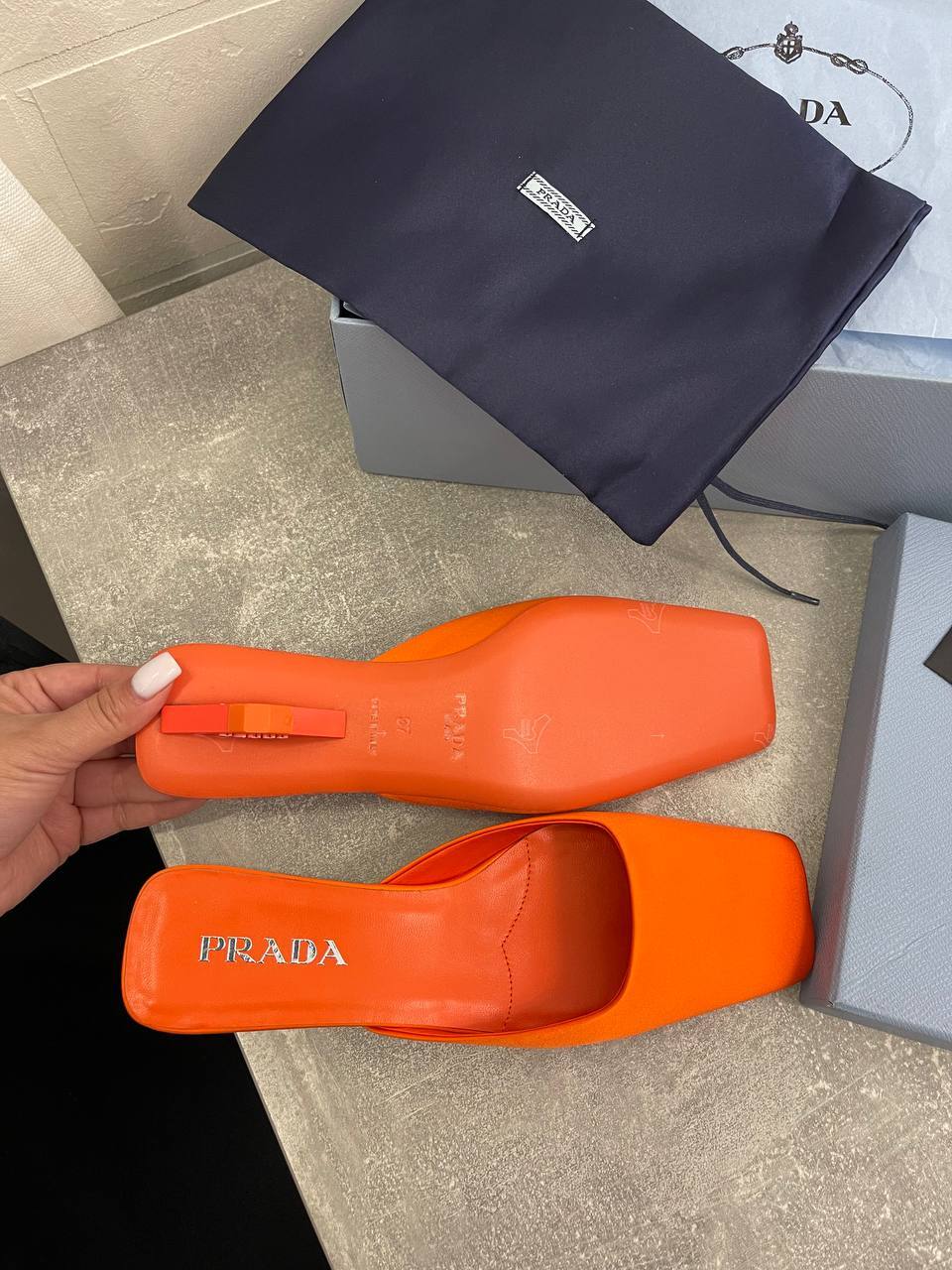 Коллекционные мюли Prada BP-50681 Коллекционные мюли Prada BP-50681