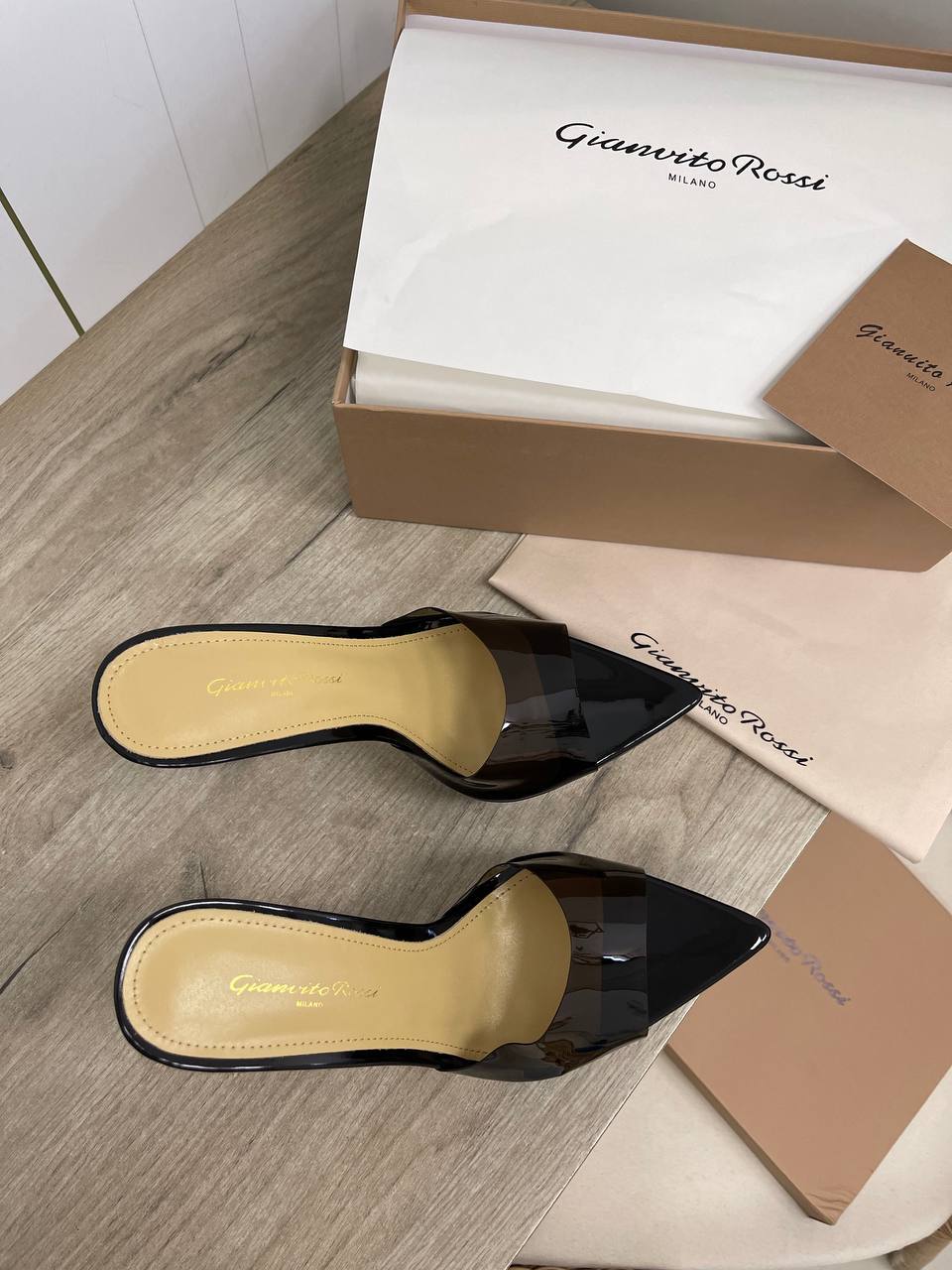 Трендовые мюли Gianvito Rossi BP-34767 Трендовые мюли Gianvito Rossi BP-34767