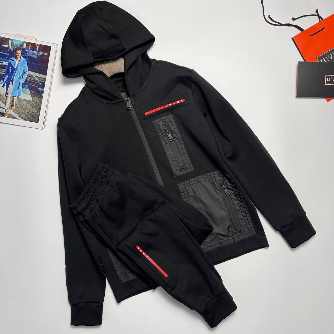 Костюм спортивный Prada BP-43392 Костюм спортивный Prada BP-43392