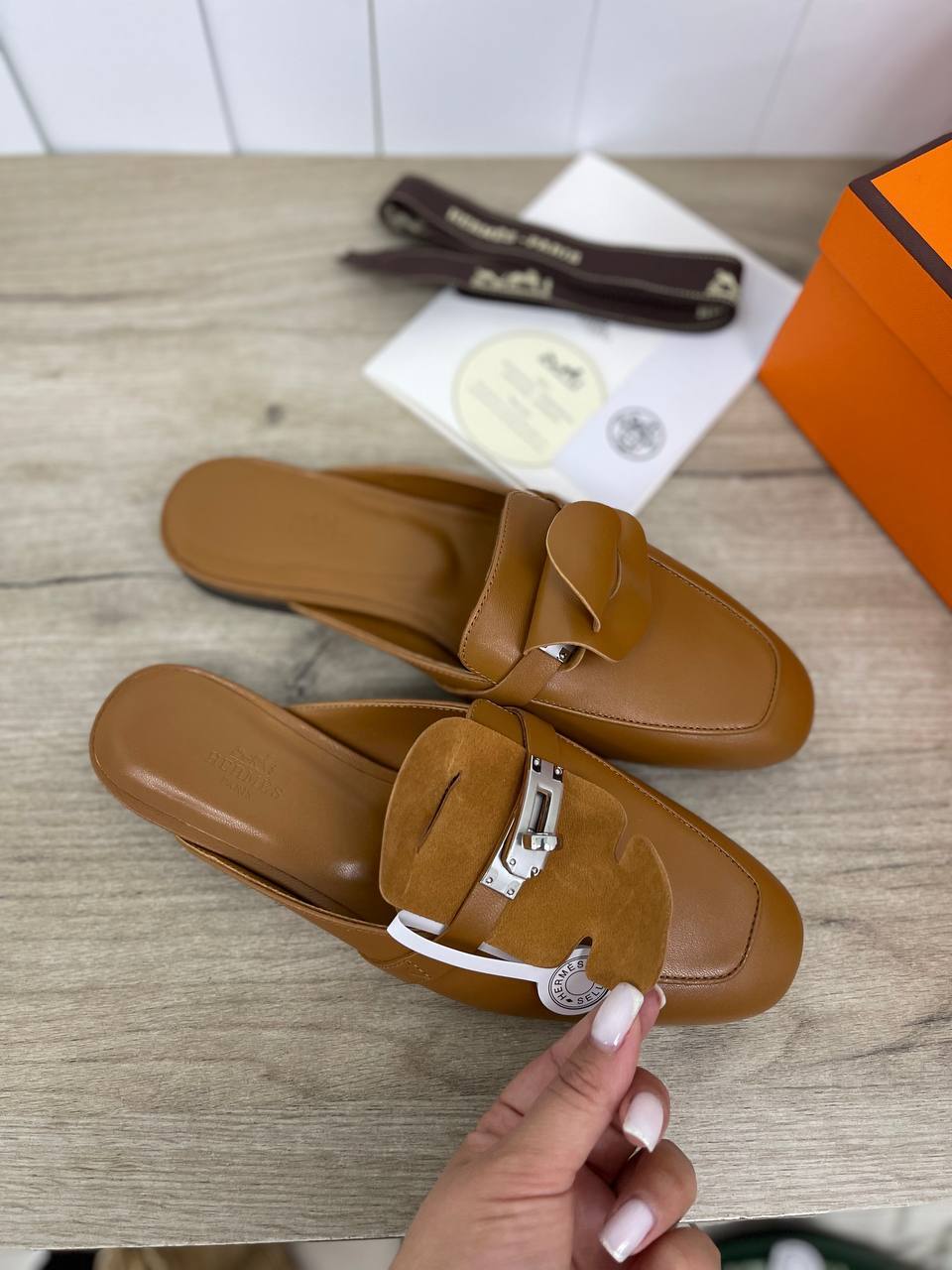 Коллекционные мюли Hermes BP-34160 Коллекционные мюли Hermes BP-34160