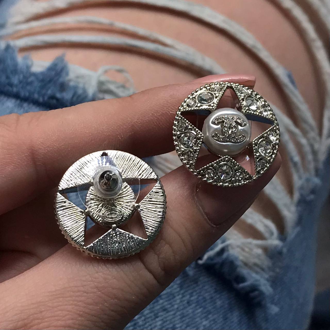 Трендовые серьги Chanel BP-28800 Трендовые серьги Chanel BP-28800