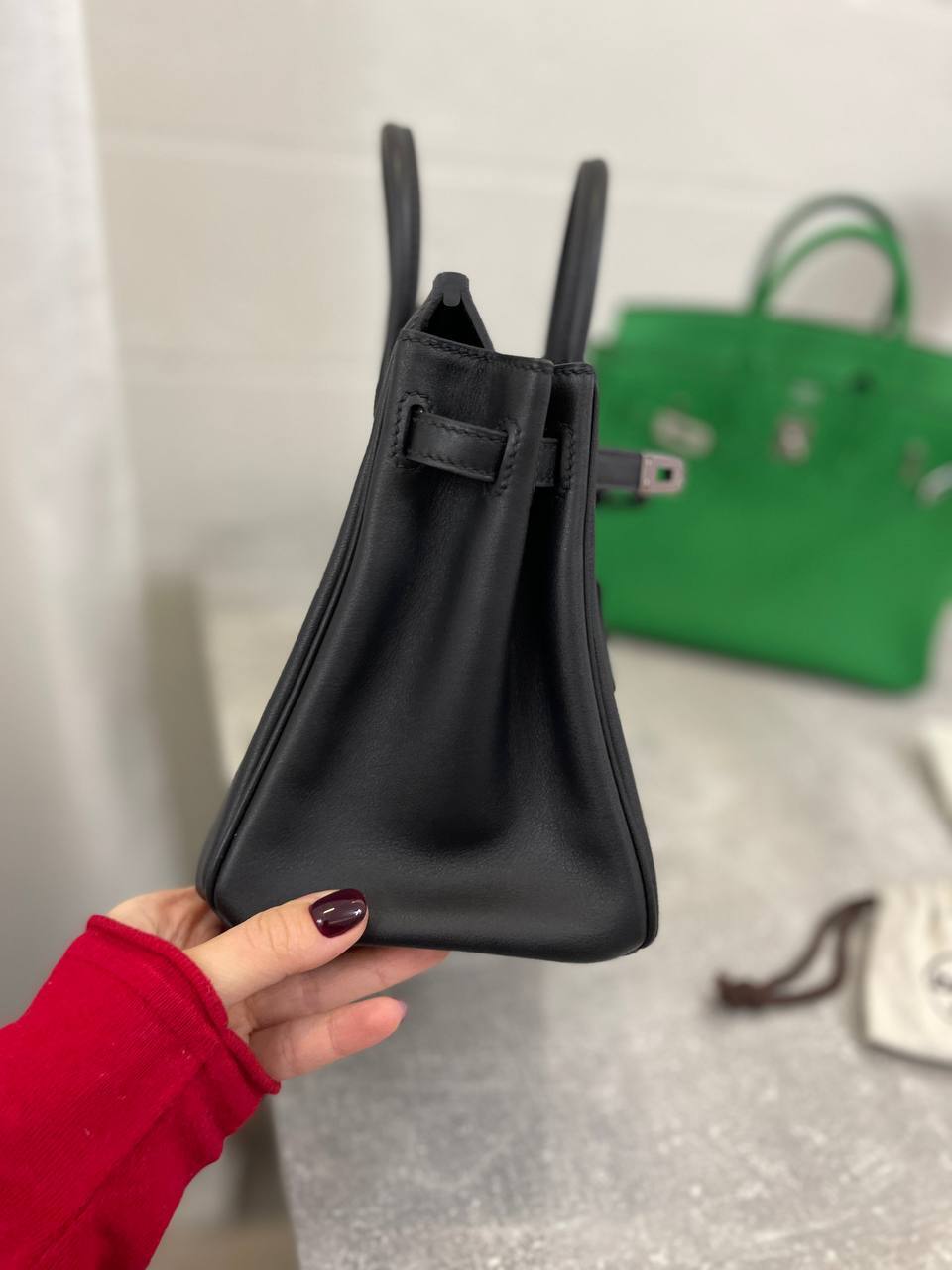 Трендовая женская сумка Birkin 25 см, swift Hermes BP-42232 Трендовая женская сумка Birkin 25 см, swift Hermes BP-42232