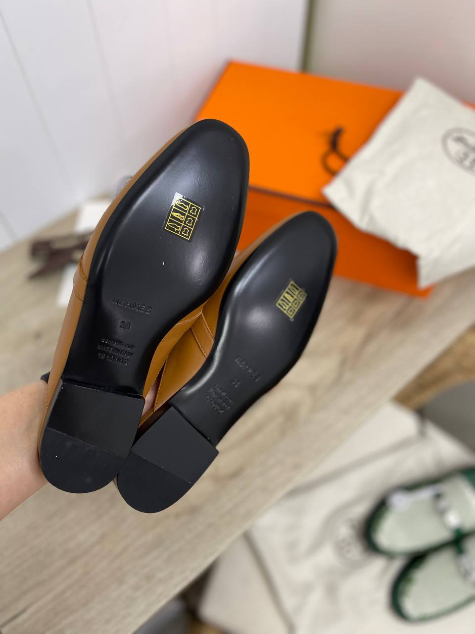 Коллекционные мюли Hermes BP-34160 Коллекционные мюли Hermes BP-34160