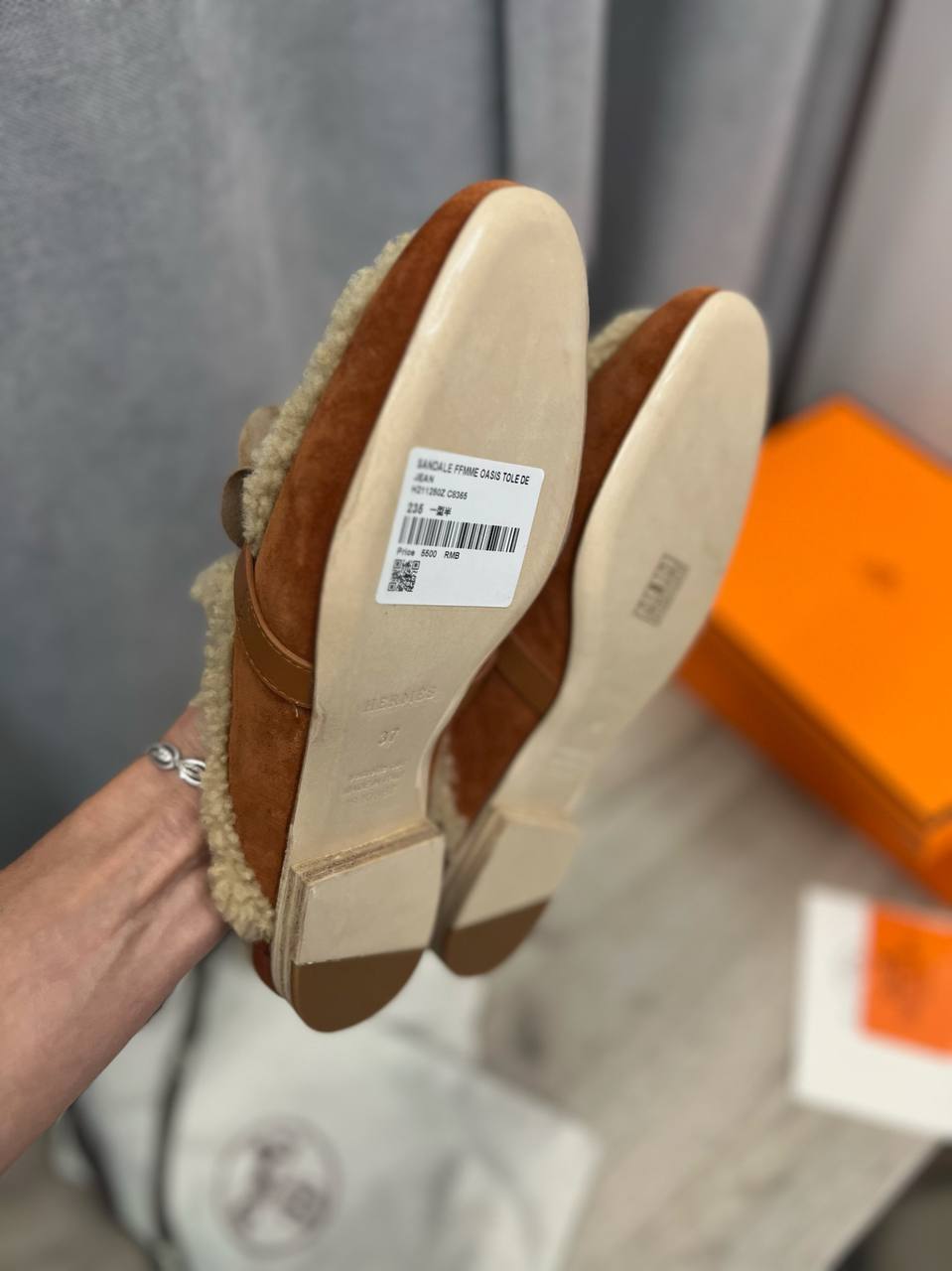 Люкс мюли Hermes BP-41533 Люкс мюли Hermes BP-41533