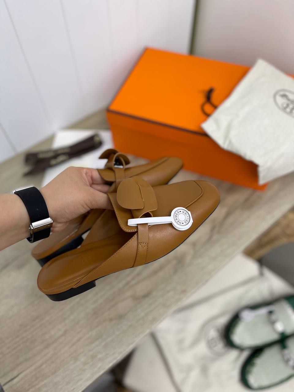 Коллекционные мюли Hermes BP-34160 Коллекционные мюли Hermes BP-34160