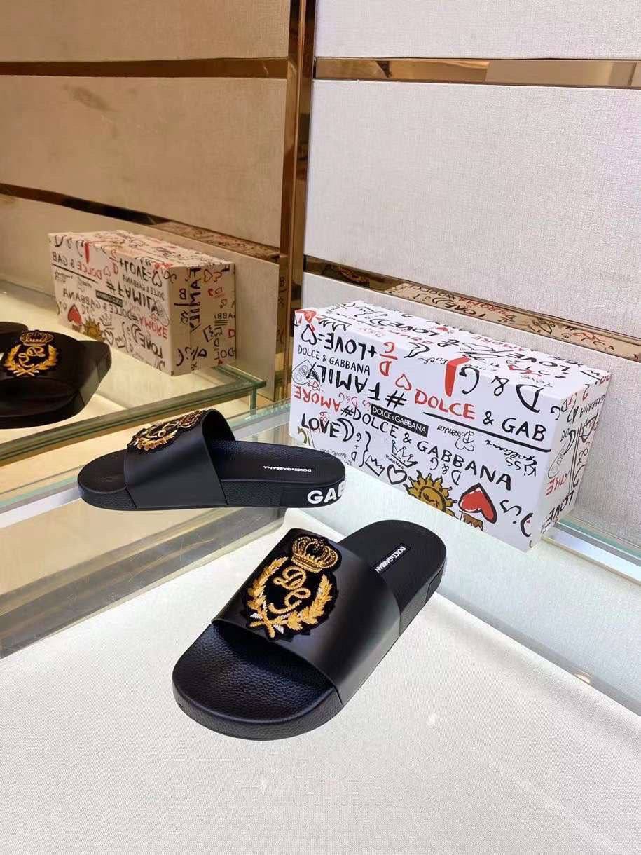 Шлёпанцы лимитированные Dolce & Gabbana BP-31810 Шлёпанцы лимитированные Dolce & Gabbana BP-31810