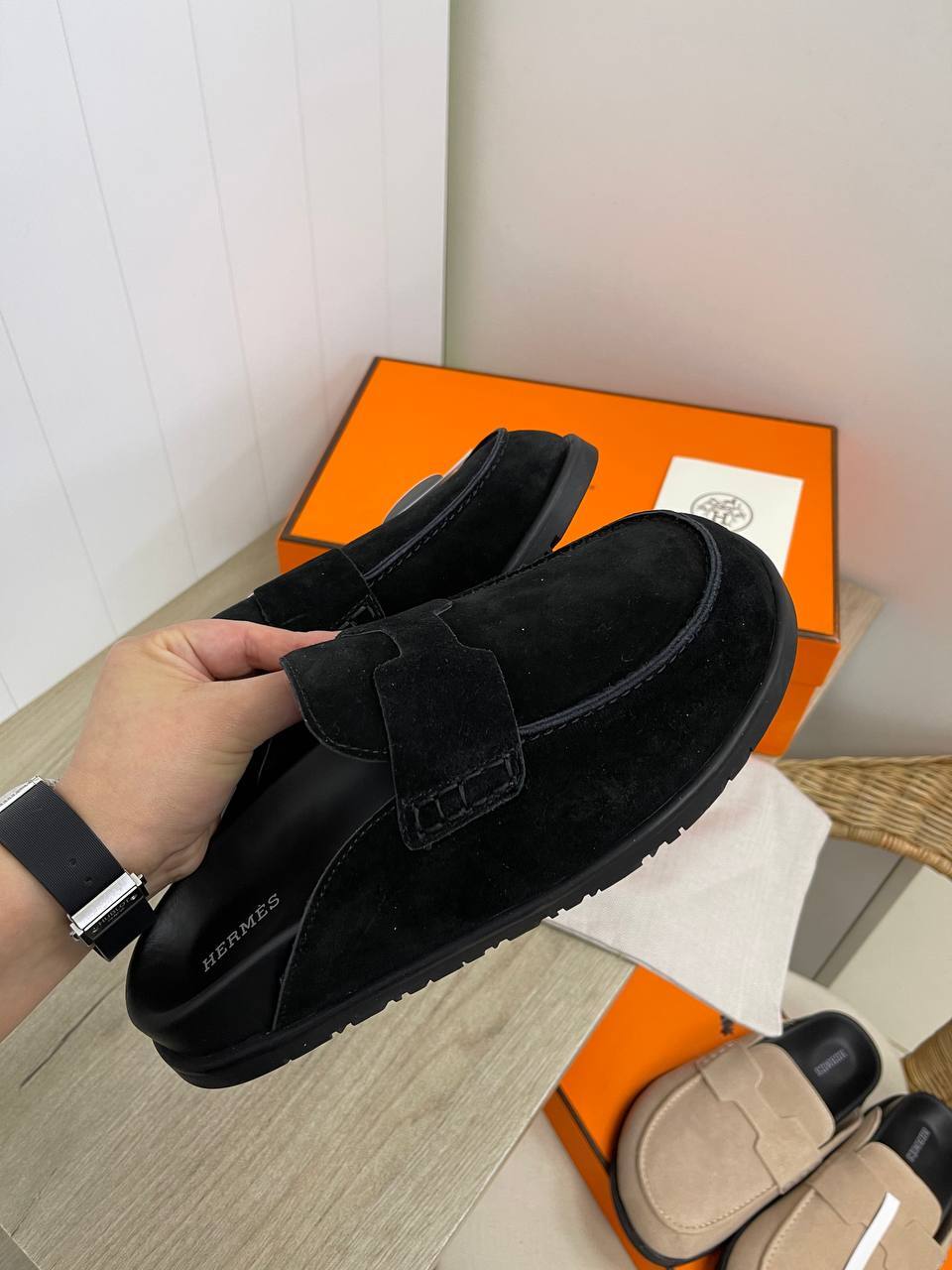 Трендовые мюли Hermes BP-31652 Трендовые мюли Hermes BP-31652