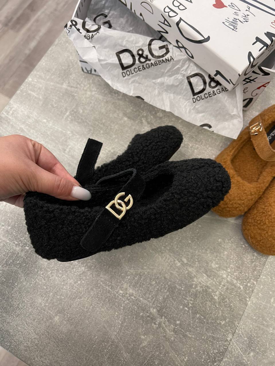 Dolce & Gabbana балетки стильные BP-43237 Dolce & Gabbana балетки стильные BP-43237