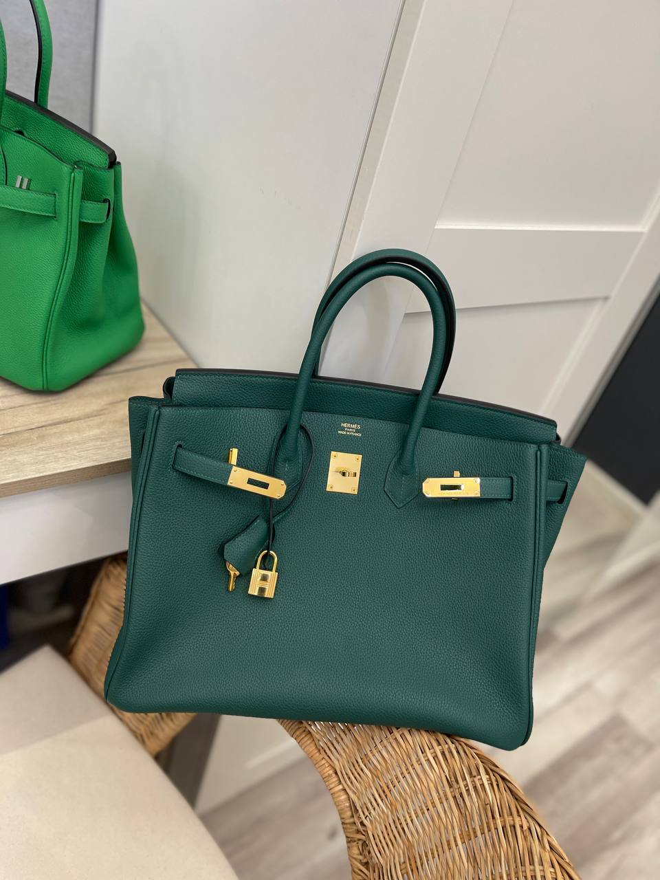Сумка женская Hermes Birkin, 35 GHW BP-49213 эксклюзивная Сумка женская Hermes Birkin, 35 GHW BP-49213 эксклюзивная