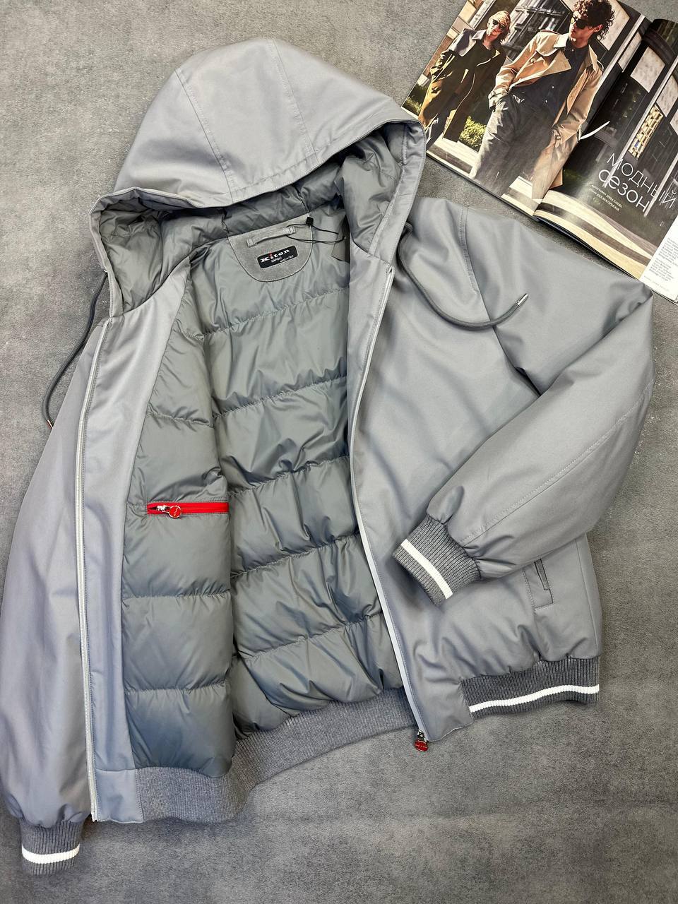 Бомбер BP-47814 Kiton повседневный Бомбер BP-47814 Kiton повседневный