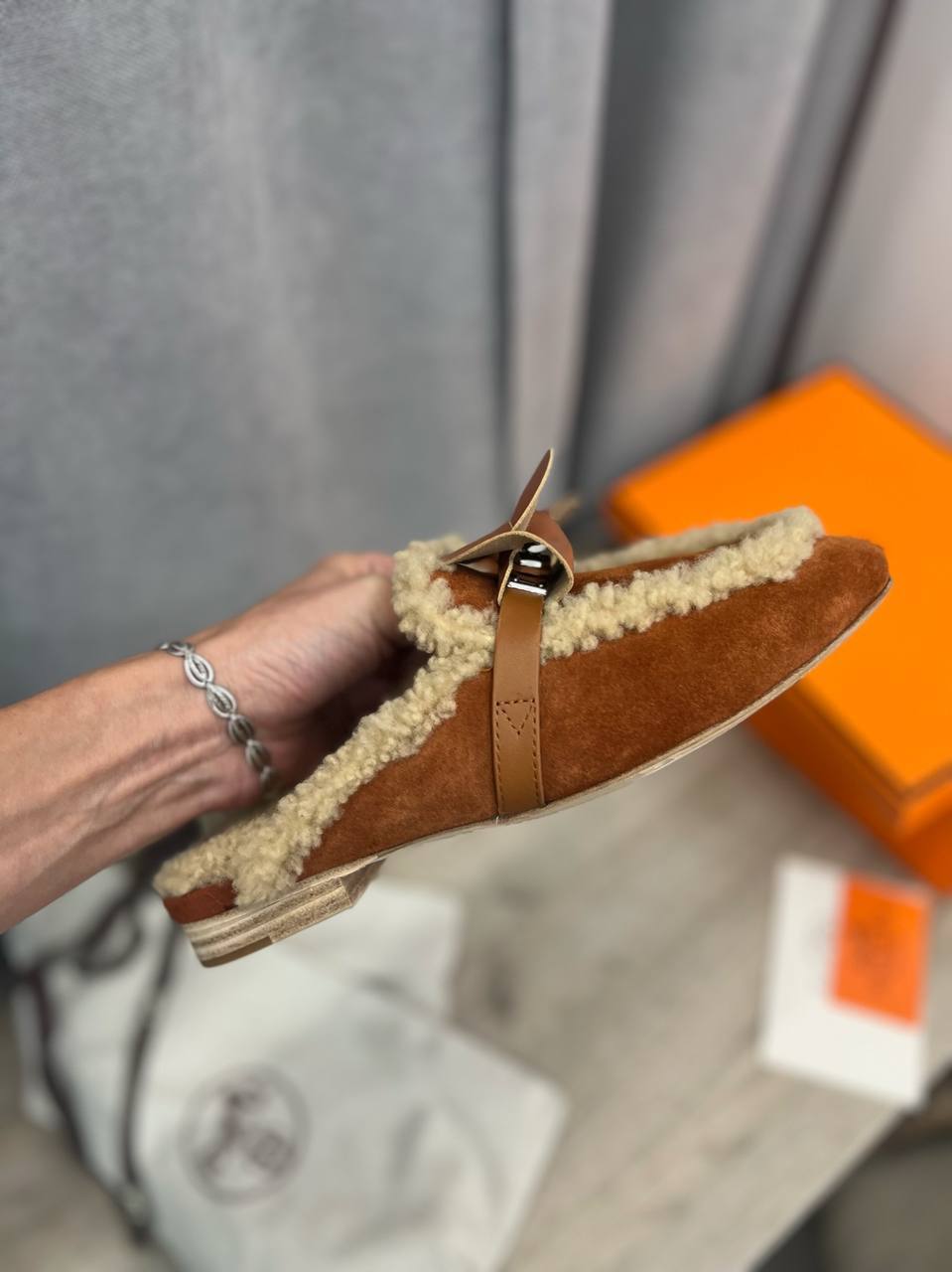 Люкс мюли Hermes BP-41533 Люкс мюли Hermes BP-41533