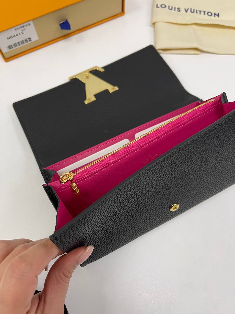 Кошелек Louis Vuitton BP-27287 трендовый Кошелек Louis Vuitton BP-27287 трендовый