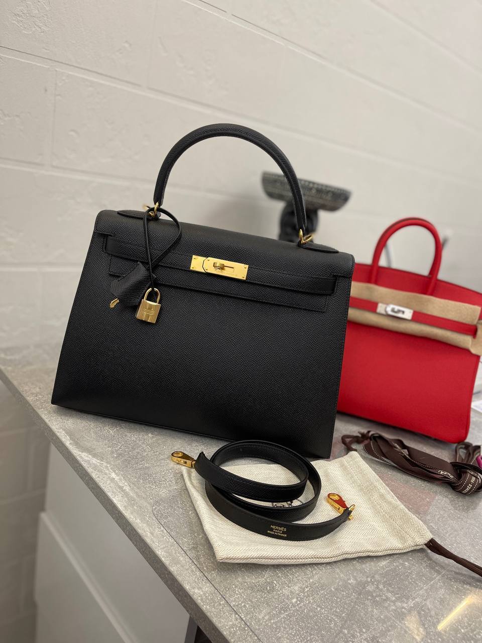 Элитная женская сумка Kelly 32 см Hermes BP-40170 Элитная женская сумка Kelly 32 см Hermes BP-40170