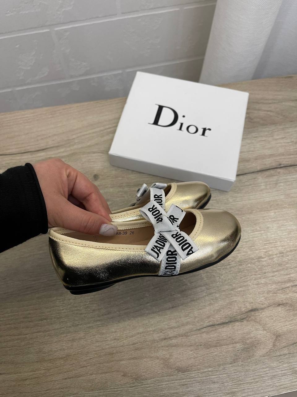 Christian Dior балетки лимитные BP-45156 Christian Dior балетки лимитные BP-45156