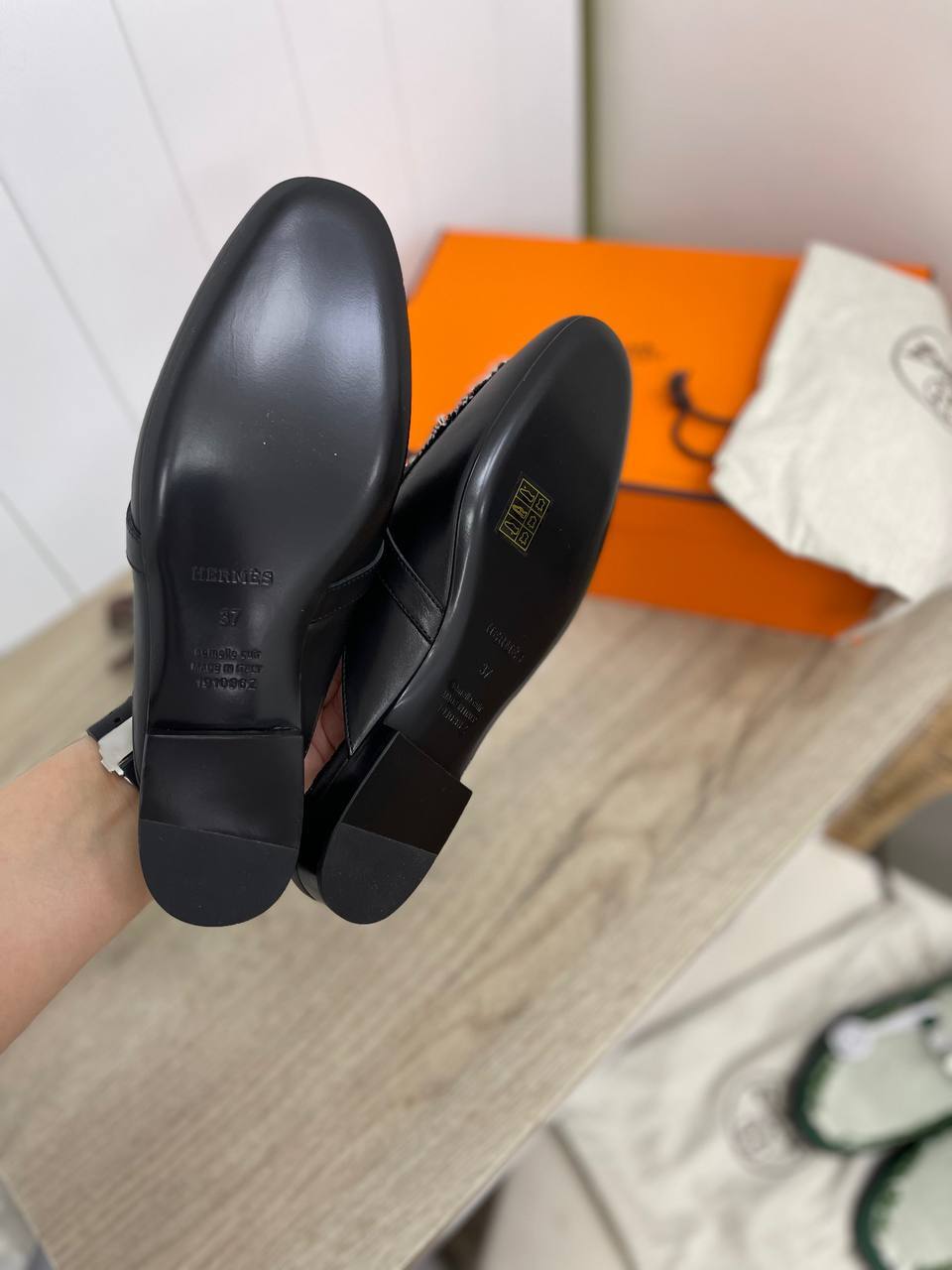 Трендовые мюли Hermes BP-34159 Трендовые мюли Hermes BP-34159