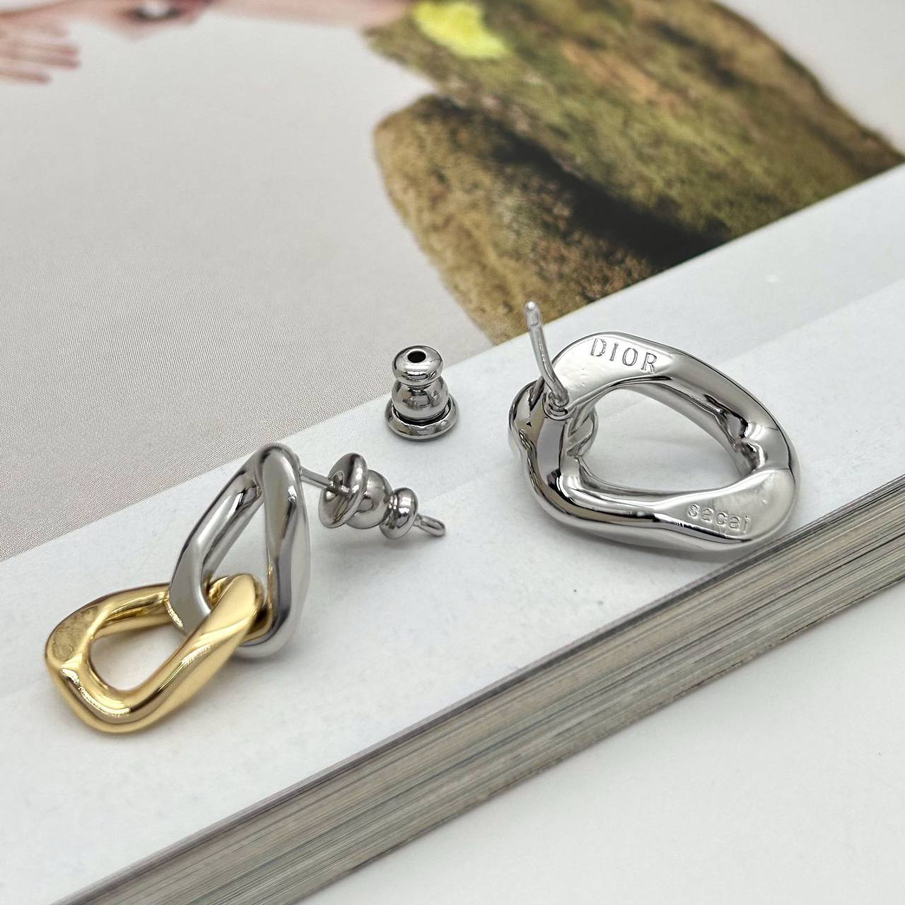 Трендовые серьги Christian Dior BP-47347 Трендовые серьги Christian Dior BP-47347