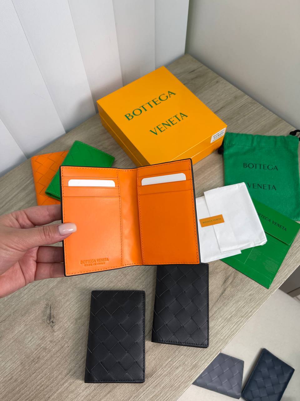 Премиум картхолдер Bottega Veneta BP-22603 Премиум картхолдер Bottega Veneta BP-22603