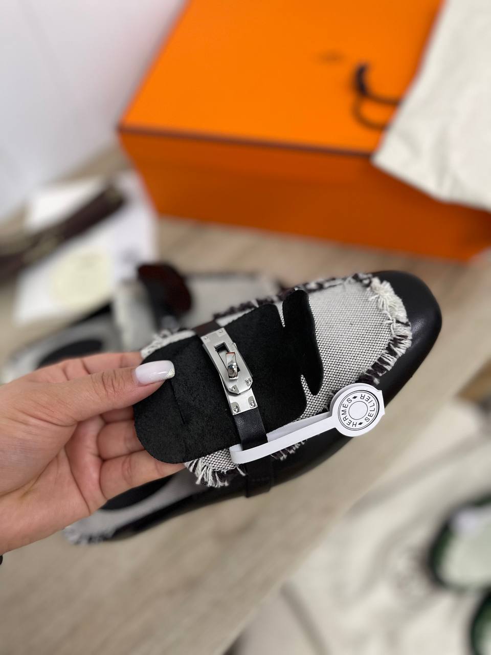 Трендовые мюли Hermes BP-34159 Трендовые мюли Hermes BP-34159