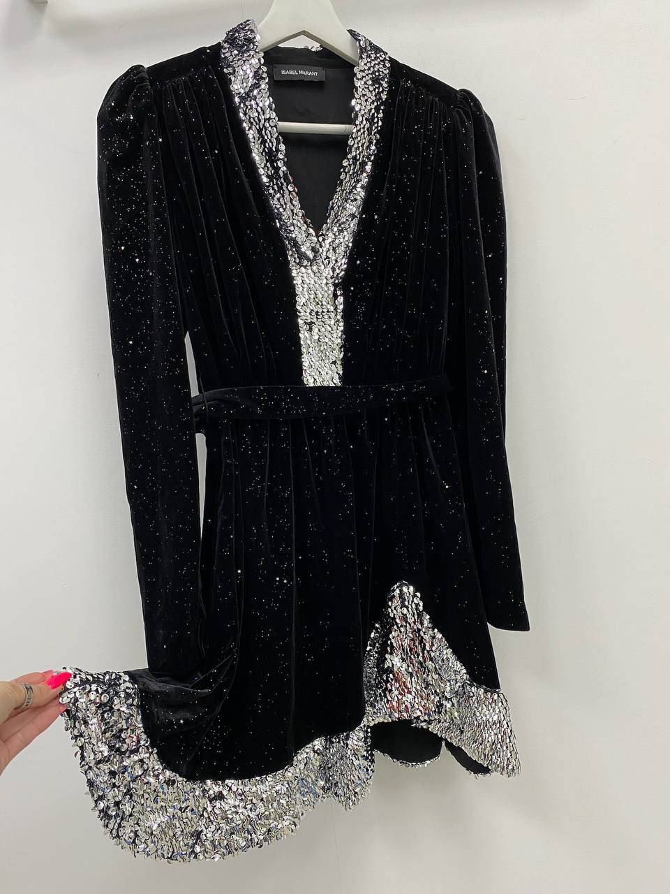 Платье с пайетками лимитированное Isabel Marant BP-23351 Платье с пайетками лимитированное Isabel Marant BP-23351