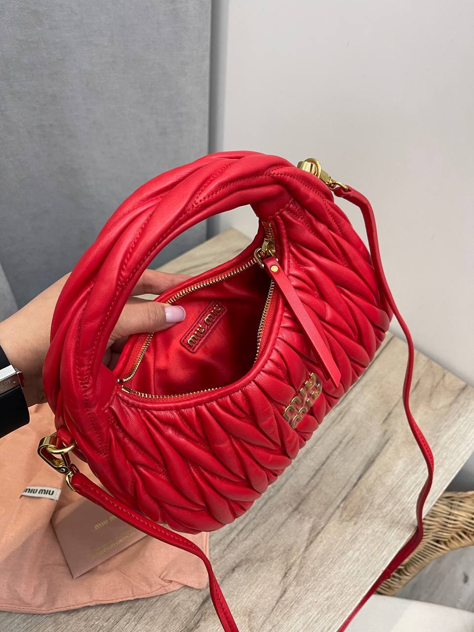 Женская коллекционная сумка Miu Miu BP-48712 Женская коллекционная сумка Miu Miu BP-48712