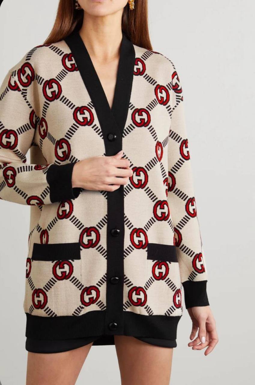 Двухсторонний кардиган Gucci премиум BP-16596 Двухсторонний кардиган Gucci премиум BP-16596