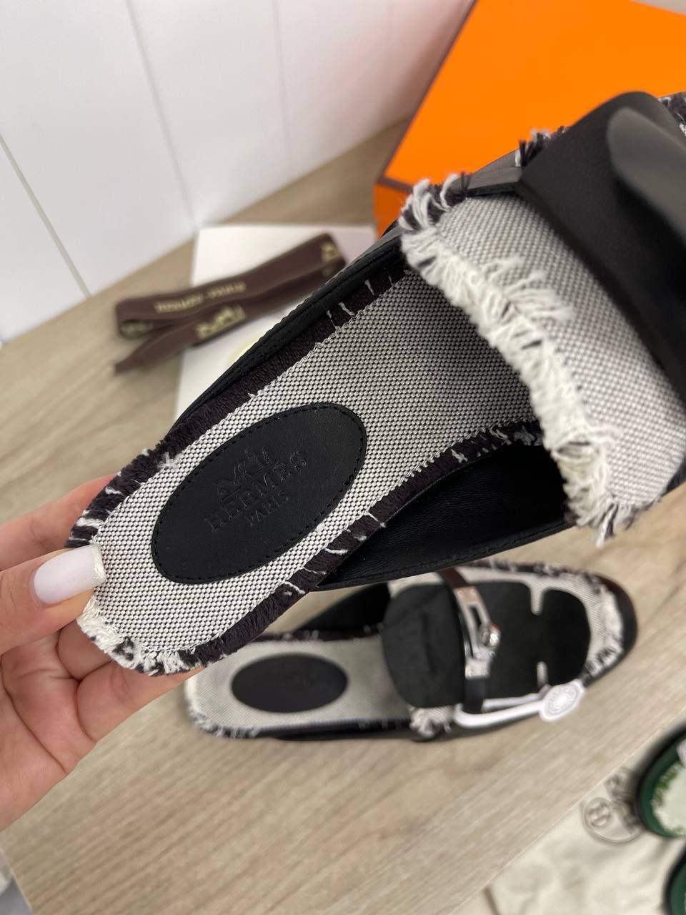 Трендовые мюли Hermes BP-34159 Трендовые мюли Hermes BP-34159