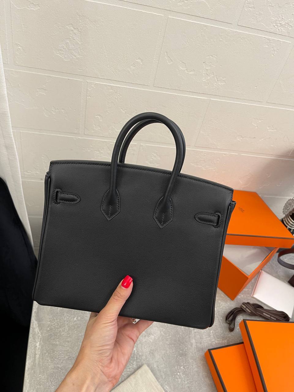 Трендовая женская сумка Birkin, 25 Hermes BP-53020 Трендовая женская сумка Birkin, 25 Hermes BP-53020