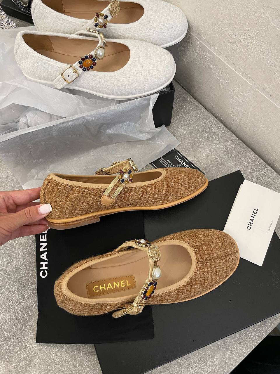 Эксклюзивные балетки Chanel BP-52478 Эксклюзивные балетки Chanel BP-52478