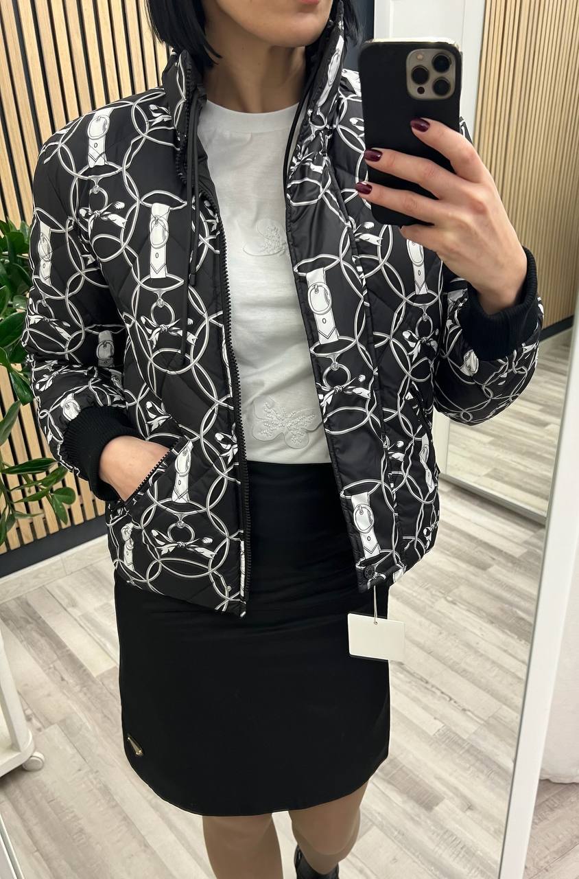 Двухсторонний коллекционный пуховик Hermes BP-46407 Двухсторонний коллекционный пуховик Hermes BP-46407