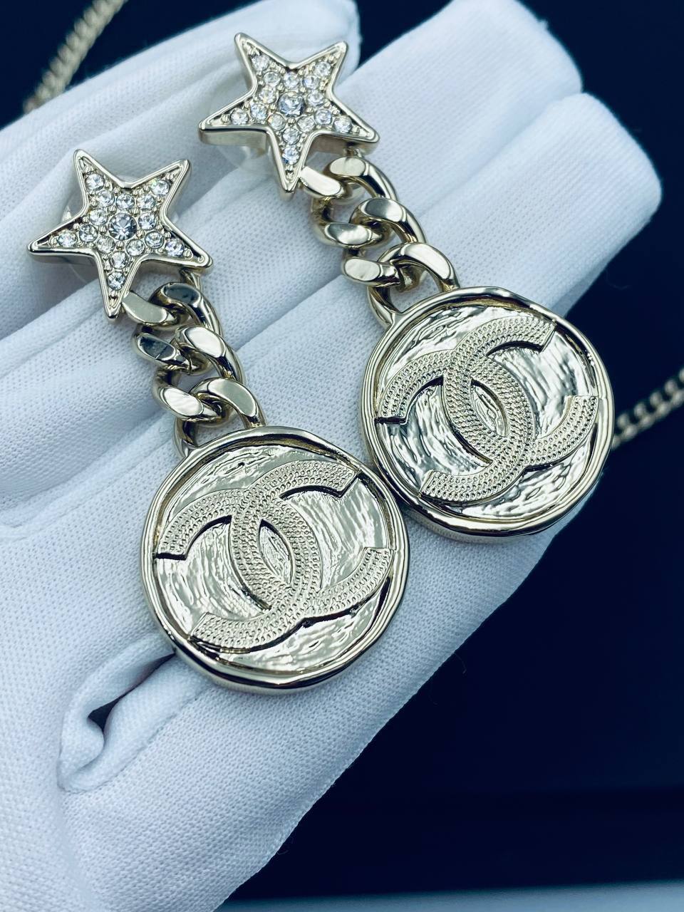 Премиум серьги Chanel BP-40290 Премиум серьги Chanel BP-40290