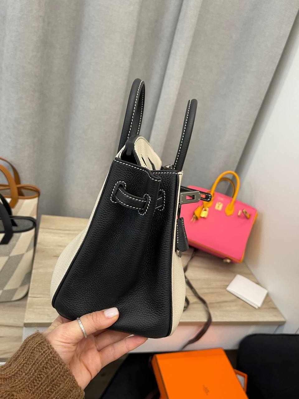 Элитная женская сумка Birkin 25 см, Togo Hermes BP-45833 Элитная женская сумка Birkin 25 см, Togo Hermes BP-45833