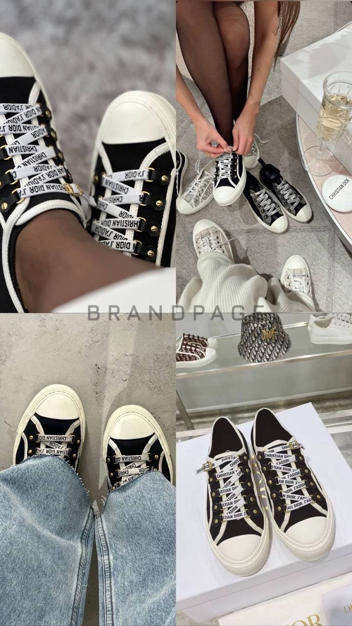 Кожаные кроссовки Christian Dior BPLUX12432 Кожаные кроссовки Christian Dior BPLUX12432