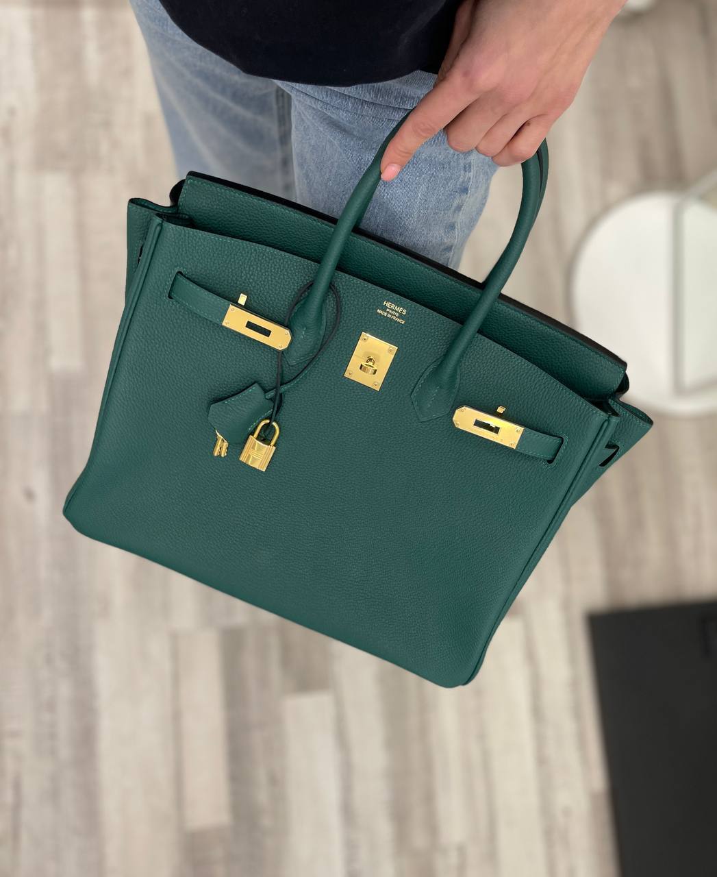 Сумка женская Hermes Birkin, 35 GHW BP-49213 эксклюзивная Сумка женская Hermes Birkin, 35 GHW BP-49213 эксклюзивная