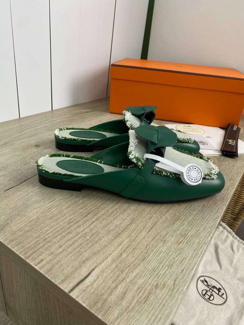 Люкс мюли Hermes BP-34594 Люкс мюли Hermes BP-34594